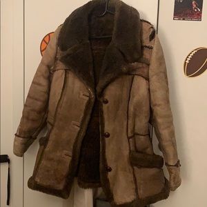 100% Auth shearling coat! (Negotiable)